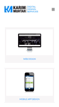 Mobile Screenshot of karimmuhtar.com